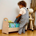 Wooden Bookshelf / Small-Medium-Large Size Kidodido