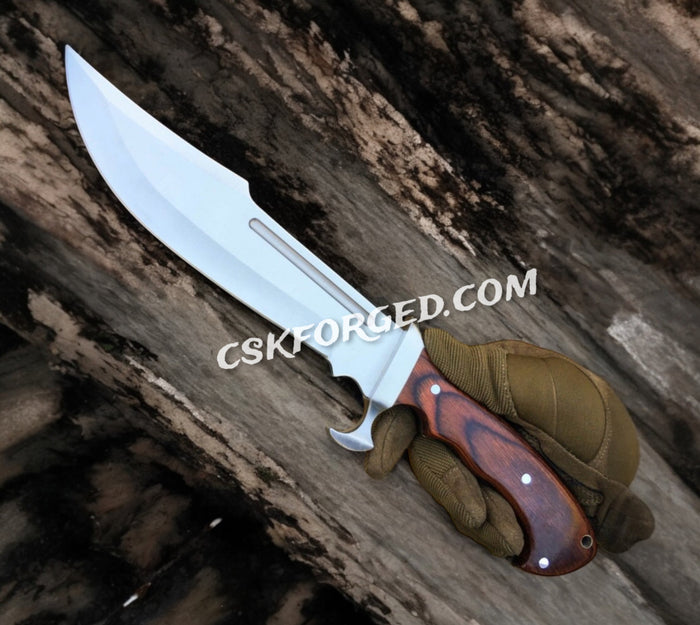 WOODLAND FIXED BLADE HUNTING KNIFE cskforged
