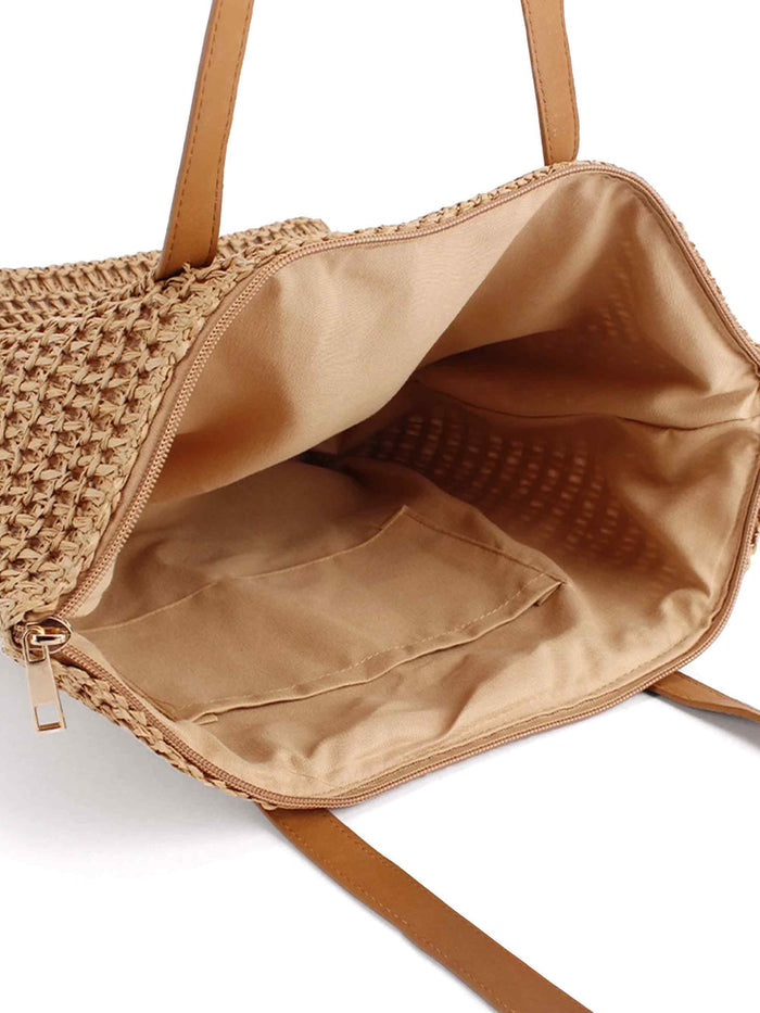 Woven Tapered Tote Bag LINTICO