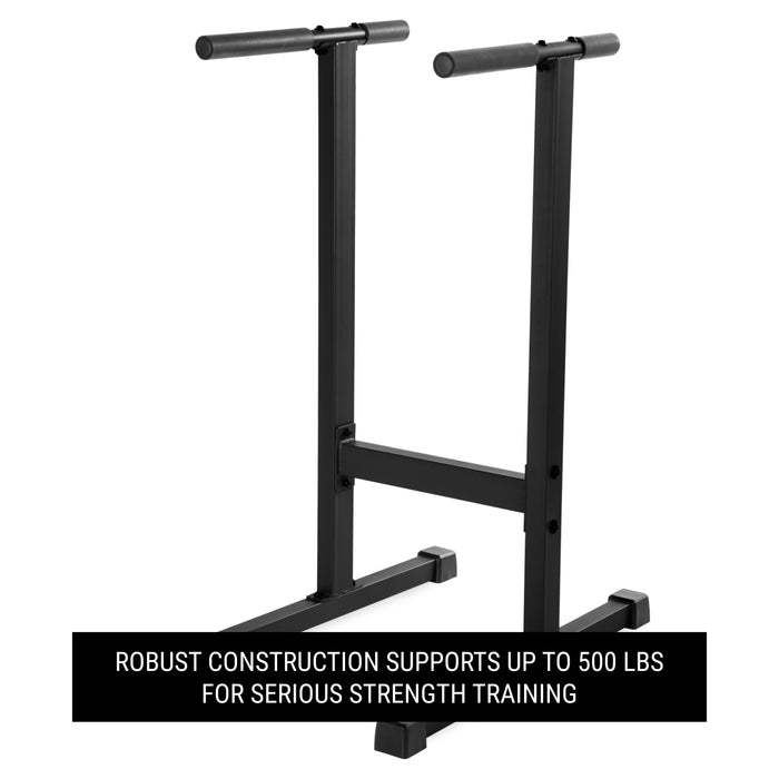 XMARK Dip Station, 500 lb Capacity Dip Stand XMARK