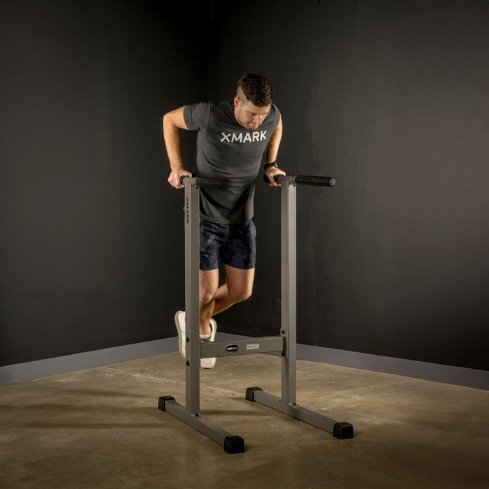 XMARK Dip Station, 500 lb Capacity Dip Stand XMARK