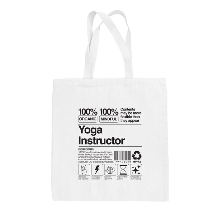 Yoga Instructor Tote Bag Ivy + Cloth