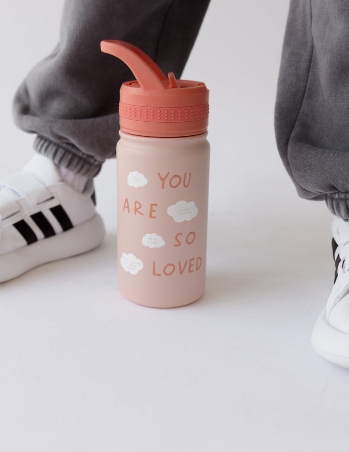You Are So Loved Kids Water Bottle Elevated Faith