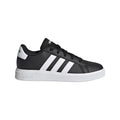 adidas Youth Grand Court 2.0 (Core Black / Cloud White / Core Black) runnwalk