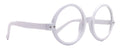 Zelda, (Reading Glasses) (Premium) Big True Round vintage (LWhite) X Large Eye, Oversize,  NY Fifth Avenue NY Fifth Avenue